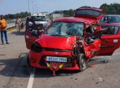 Highway horror in Odisha: Forester loses life, 3 others critical in car