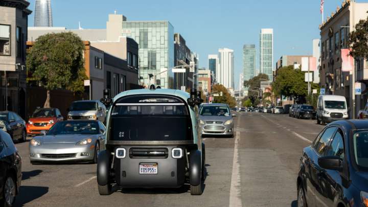 Zoox robotaxi service begins offering free rides in San Francisco