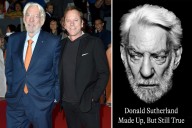 Court fight over Donald Sutherland memoir being waged
