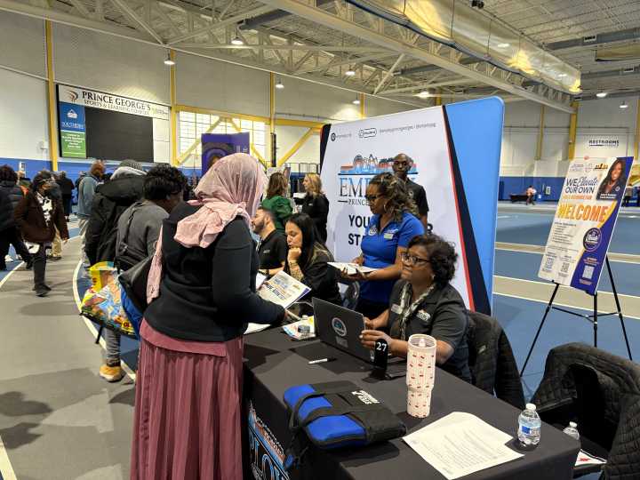 Hundreds of furloughed feds and others looking for work swarm Prince George’s County job fair