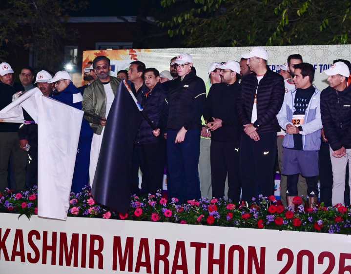 Dept. of Tourism hosts Kashmir Marathon 2.0 in Srinagar; event highlights message of progress and brotherhood