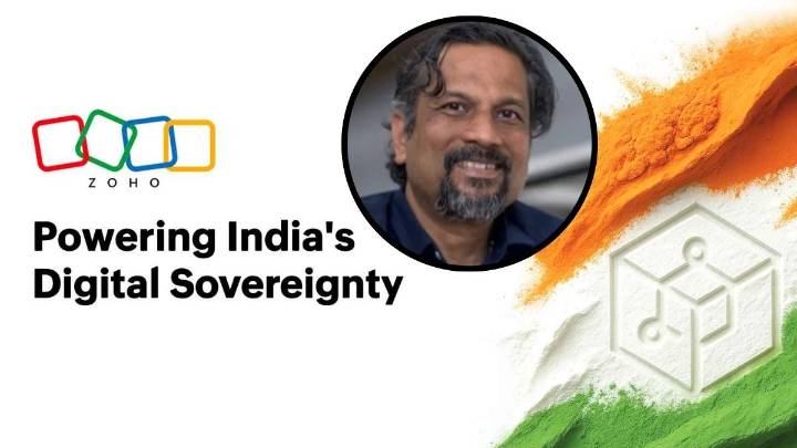 Sridhar Vembu says over 70% of Zoho Mail’s $100M annual revenue generated outside India