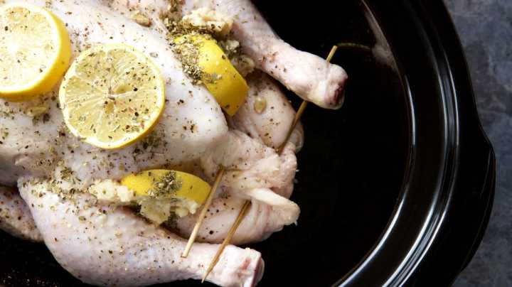 Slow Cooker Poultry Has So Much More Flavor When You Position The Bird This Way