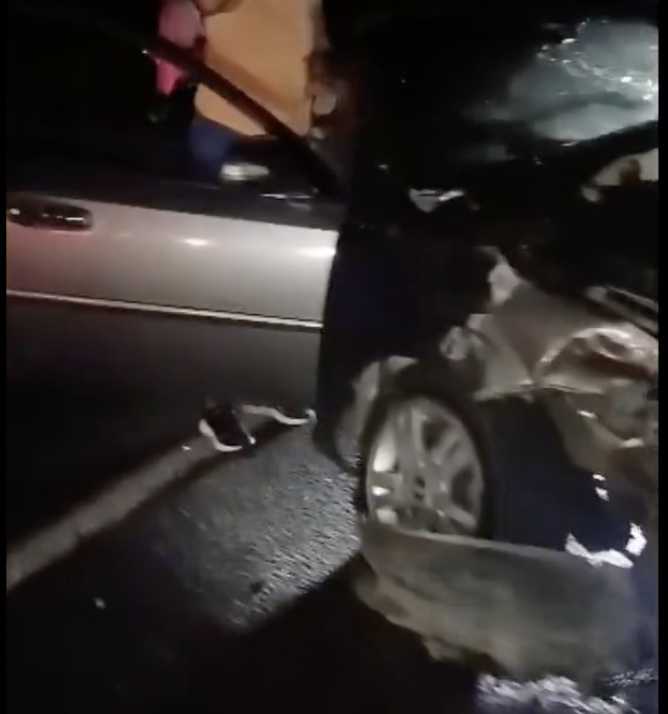 Reportan accidente de tránsito en la troncal 10