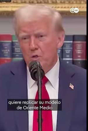 (VIDEO)  Trump pretende repetir la receta de Gaza en Ucrania para lograr un alto al fuego