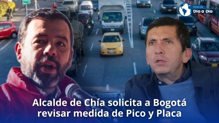 Alcalde de Chía solicita a Bogotá revisar medida de Pico y Placa para vehículos no matriculados