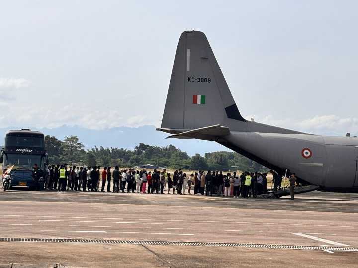 IAF brings back 270 Indians who fled to Thailand to escape Myanmar cyber scam hub