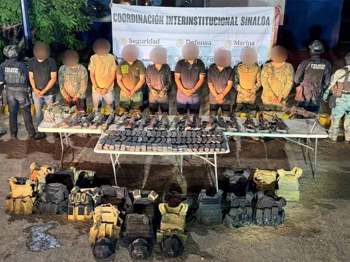 Un francés detenido tras enfrentamiento al norte de Culiacán