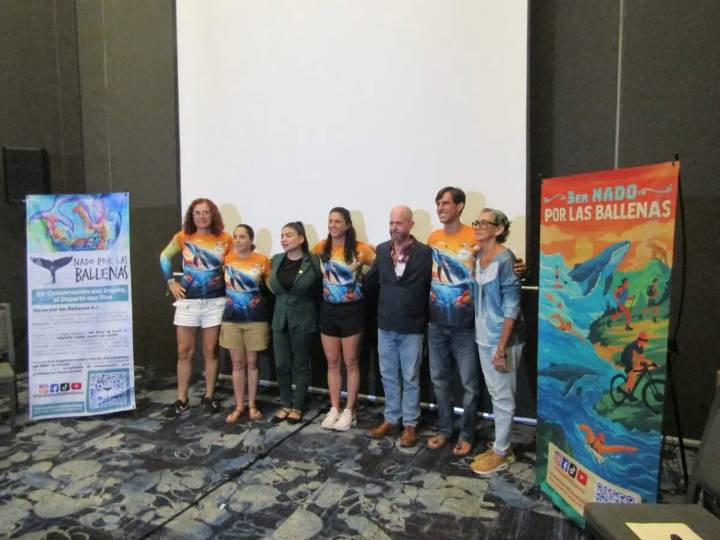 La conservación nos inspira, el deporte nos une: nado por las ballenas