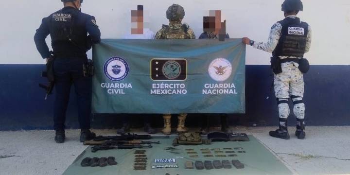 Caen dos presuntos miembros de Los Caballeros Templarios en el marco del Plan Paricutín