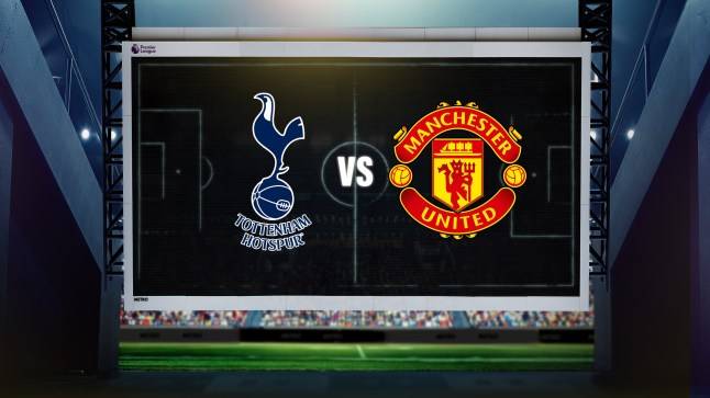 Tottenham vs Man Utd LIVE: Premier League latest score and confirmed lineups