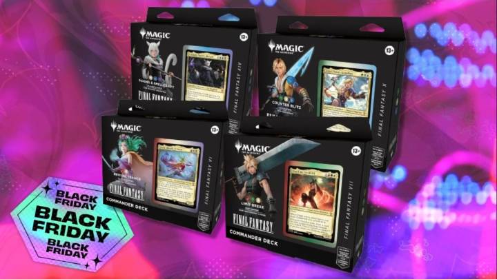 Grab massive Black Friday savings on Magic: The Gathering Final Fantasy Commander decks