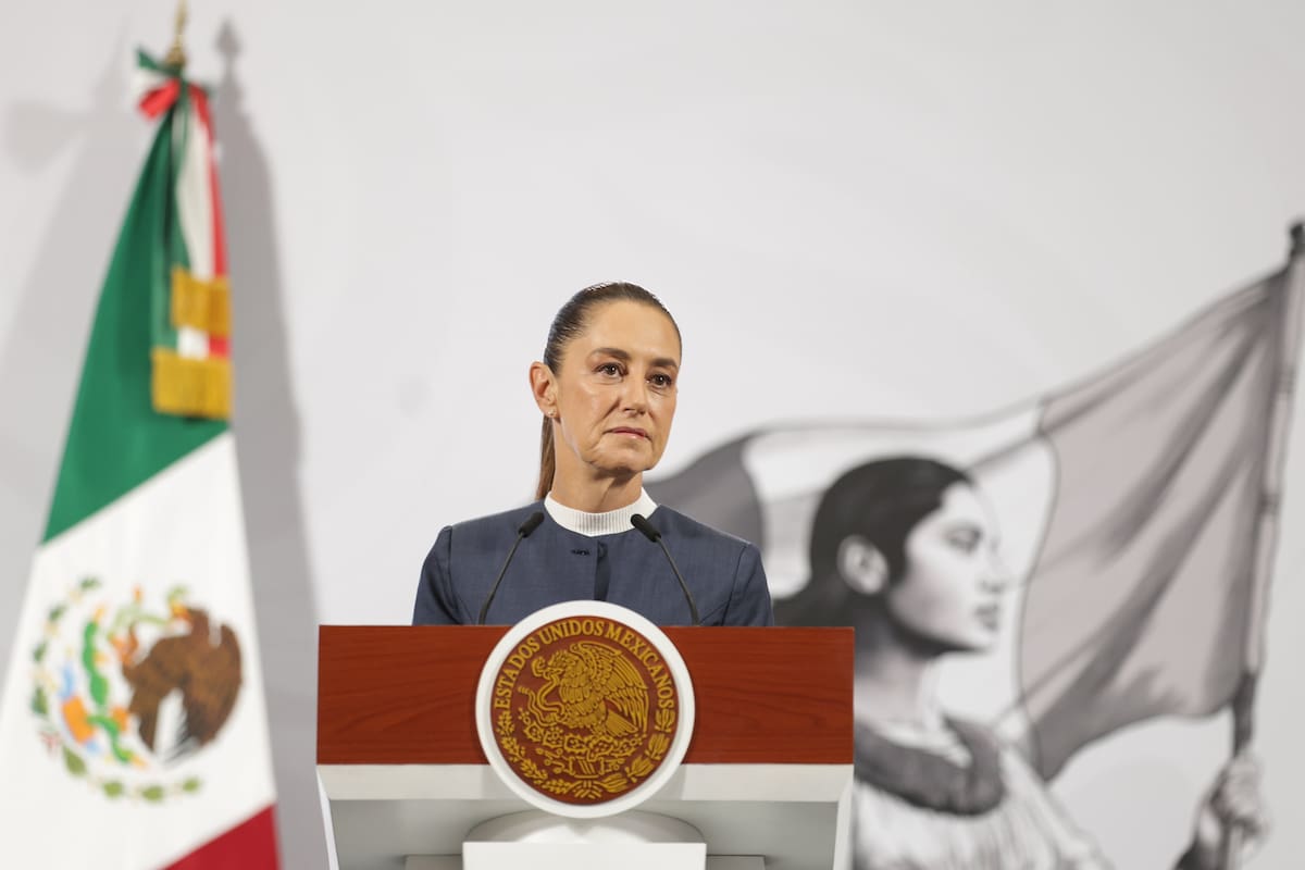 Un detenido. La reacción de Sheinbaum tras el acoso que sufrió mientras caminaba por Ciudad de México