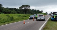 Seguridad vial: más de 100 actas por alcoholemia