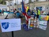 Día de servicio en escuela de San Juan por conferencia SOMOS: “Puerto Rico, ustedes no están solos”