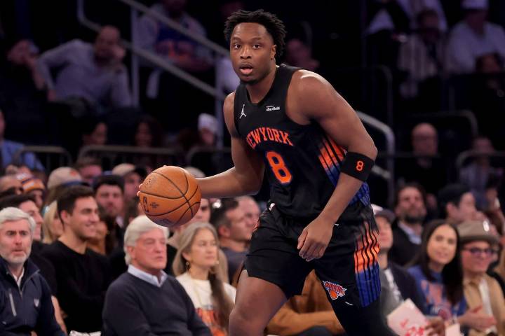 Knicks' OG Anunoby out at least 2 weeks with hamstring strain: Sources