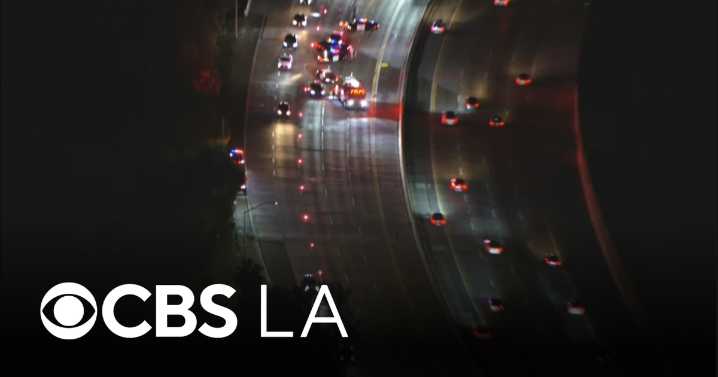 Pedestrian killed in crash on 405 Freeway