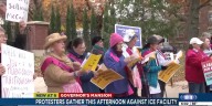 ‘Concentration camp on Nebraska soil’: protesting grandmas speak out against ICE facility