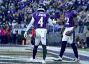 Henry rushes for 2 TDs to help sluggish Ravens to fifth straight win, 23