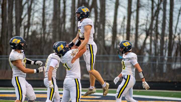 Check out photos from a D7 semifinal, Pewamo-Westphalia vs. Menominee