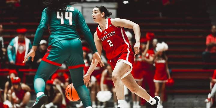 Four in double-digits; Lady Raiders win at New Mexico