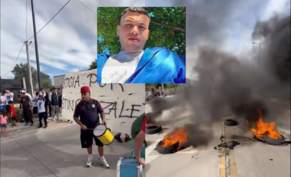 VIDEO. “Justicia por Agustín”: cortan la bajada de la autopista por el joven asesinado a balazos en Tolosa