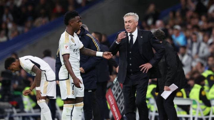 Ancelotti no aguantó más y regañó a Vinicius por la pataleta con su técnico Xabi Alonso; esto le dijo