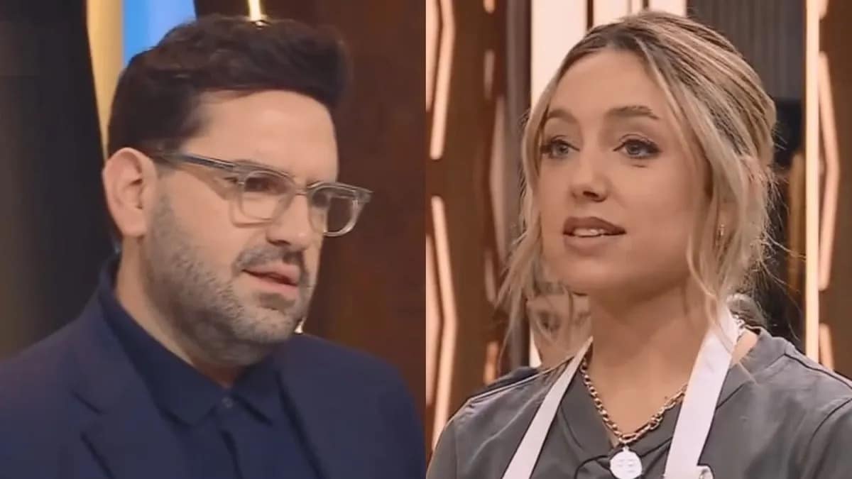 «Te hacés la…»: El insulto de Damián Betular a Sofía Martínez en vivo en MasterChef Celebrity 