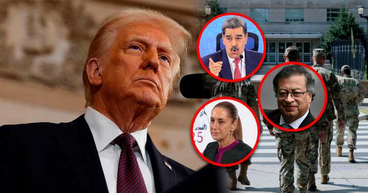 Donald Trump no descarta intervenir militarmente en países latinos para luchar contra el narcotráfico