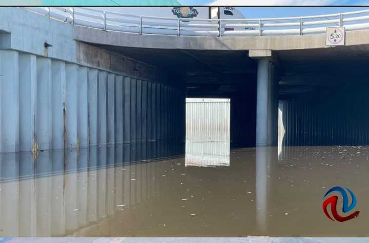 La falta de coordinación institucional impide drenar los pasos a desnivel en Mexicali