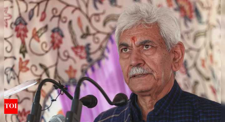 Pakistan, terror groups out to disrupt progress in J&K: LG Manoj Sinha