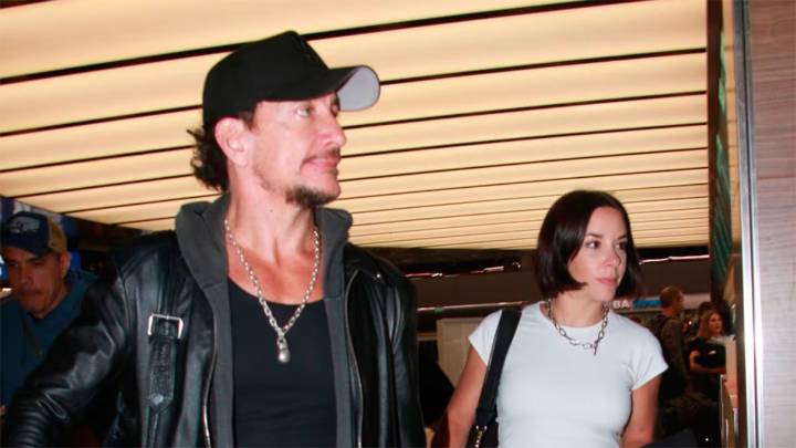 Nico Vázquez y Dai Fernández hicieron su primer viaje en pareja a Estados Unidos