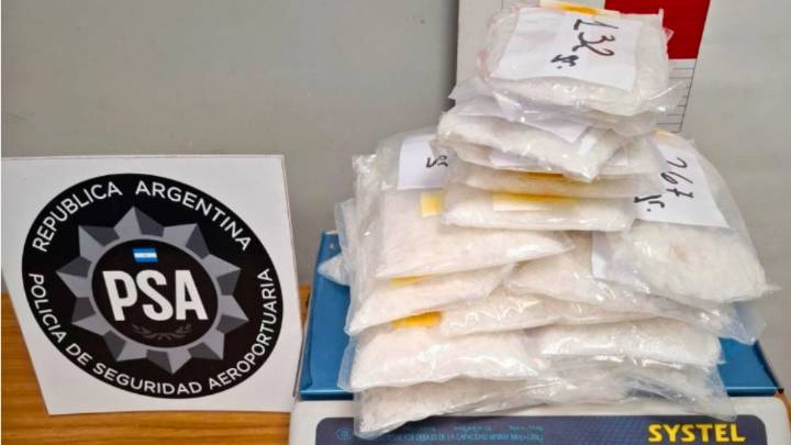 Condenaron a un "mula" que viajó de México a Mendoza con 50.000 dólares en metafentaminas