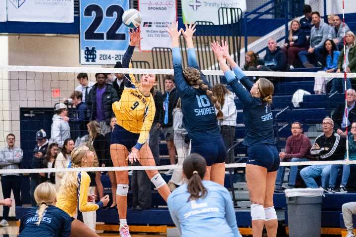 Four Muskegon-area volleyball teams secure district championship hardware