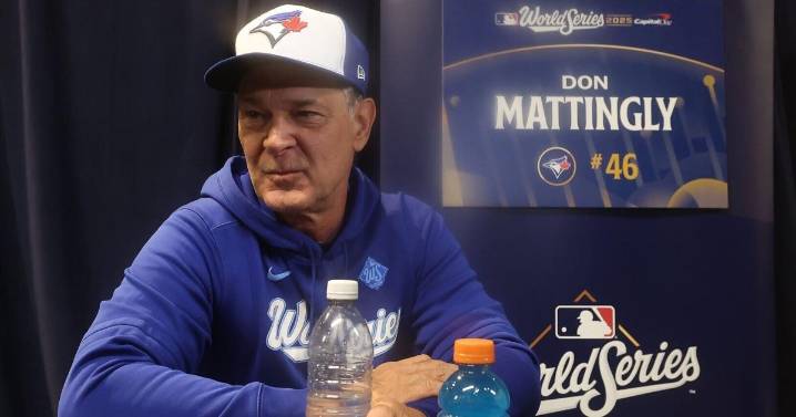 Blue Jays bench coach Don Mattingly to leave team: report