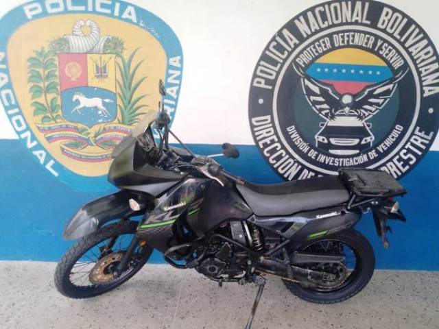 PNB sacó de circulación a moto solicitada por Siipol