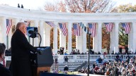 President Trump Honors Veterans In Ceremony At Arlington National Cemetery