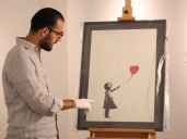 Man jailed for ‘smash and grab’ theft of Banksy’s Girl with Balloon print