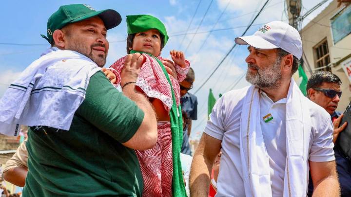 'Direct Attack On India's Nepo Kids…': BJP Points To Rahul Gandhi, Tejashwi Yadav After Tharoor Article