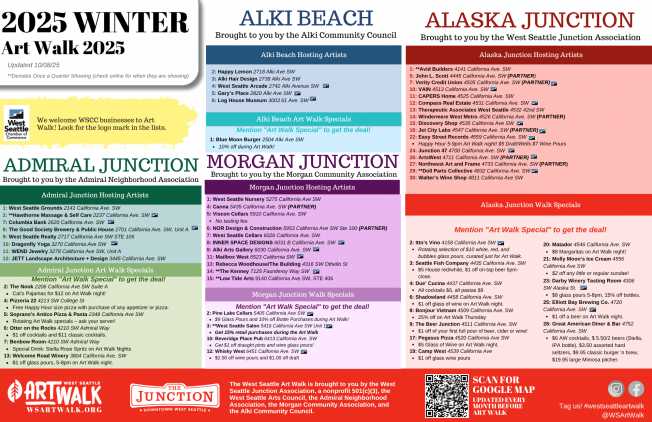 West Seattle Blog… | PREVIEW: What to see and hear during Thursday’s West Seattle Art Walk and Art of Music