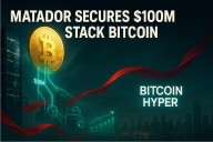 Wall Street's Matador Plans to Buy $100M Bitcoin Dip: $HYPER Is Best Crypto to Buy Now