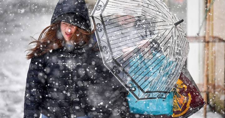 Met Office warns Brits to brace for '-7 degrees C' arctic blast