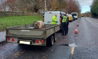 Police conduct road checks aimed at promoting safer driving and ensuring vehicles compliance