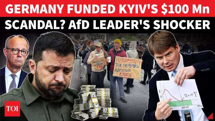 'Germany Robbed For Kyiv': AfD Leader's 'STOP FUNDS' Ultimatum To Merz After $100,000,000 Scandal