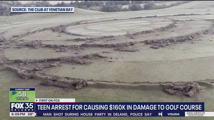 Teen accused of $126K to New Smyrna Beach golf course