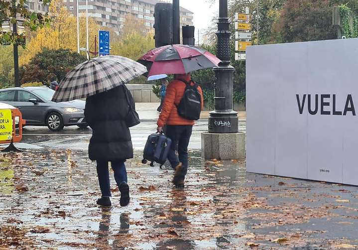 Claudia no perdona y el fin de semana arranca pasado por agua en León