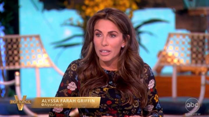 Why Alyssa Farah Griffin Is Unexpectedly Absent From 'The View'