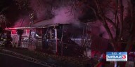 Crews fight house fire in Charleston