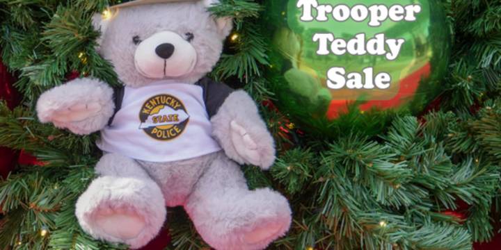 Kentucky State Police launch sale of trooper teddy bears to support children in crisis