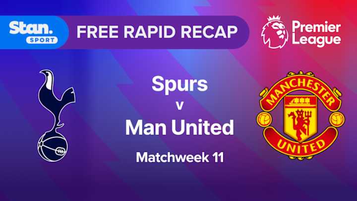 Rapid Recap | MW11: Spurs vs Man Utd